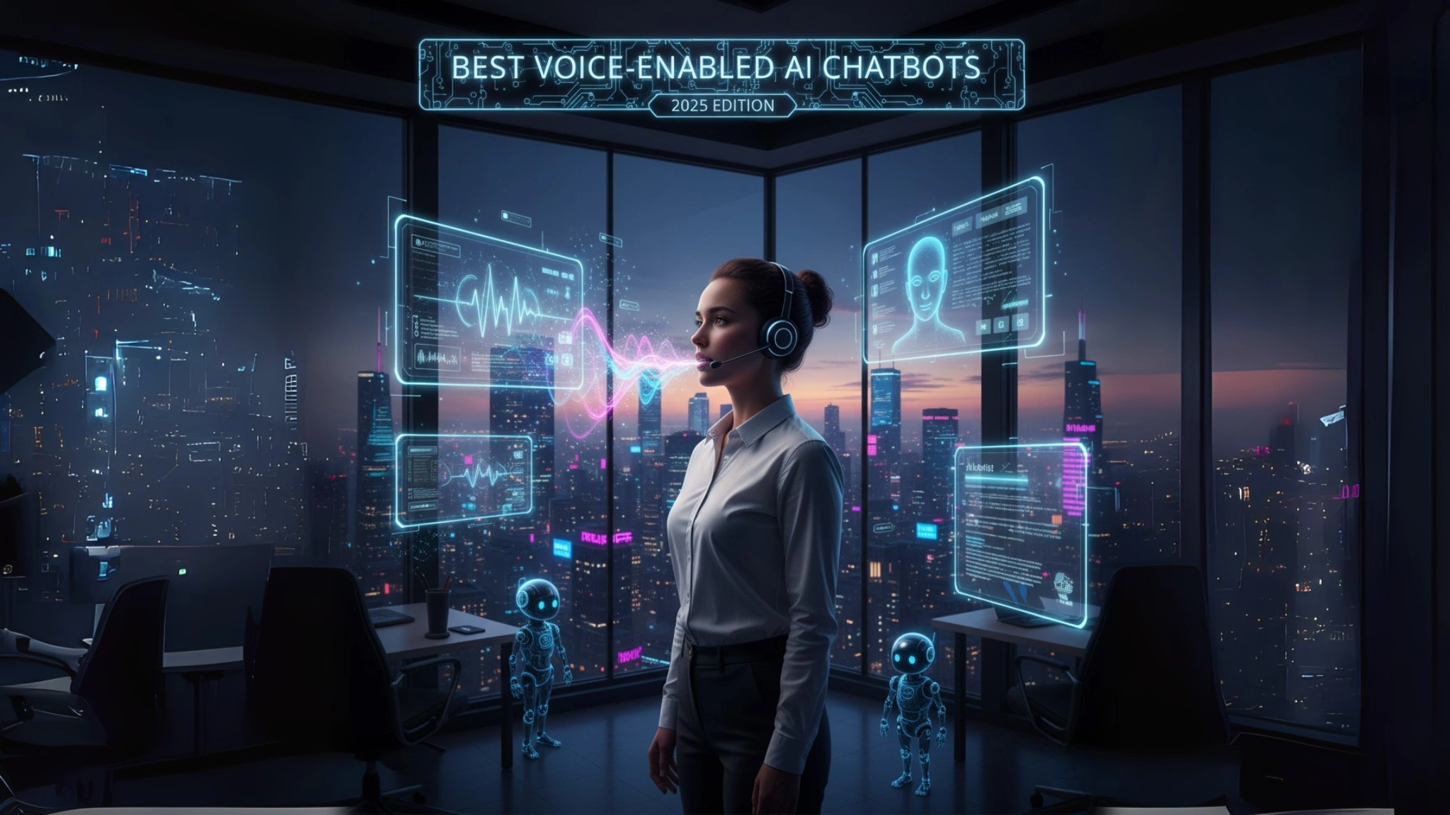 best voice-enabled ai chatbots 2025